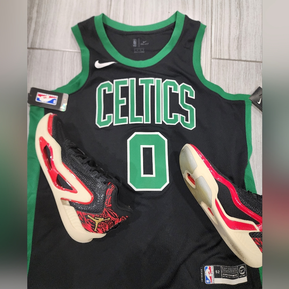 Jayson Tatum Jersey + JT1 Shoes